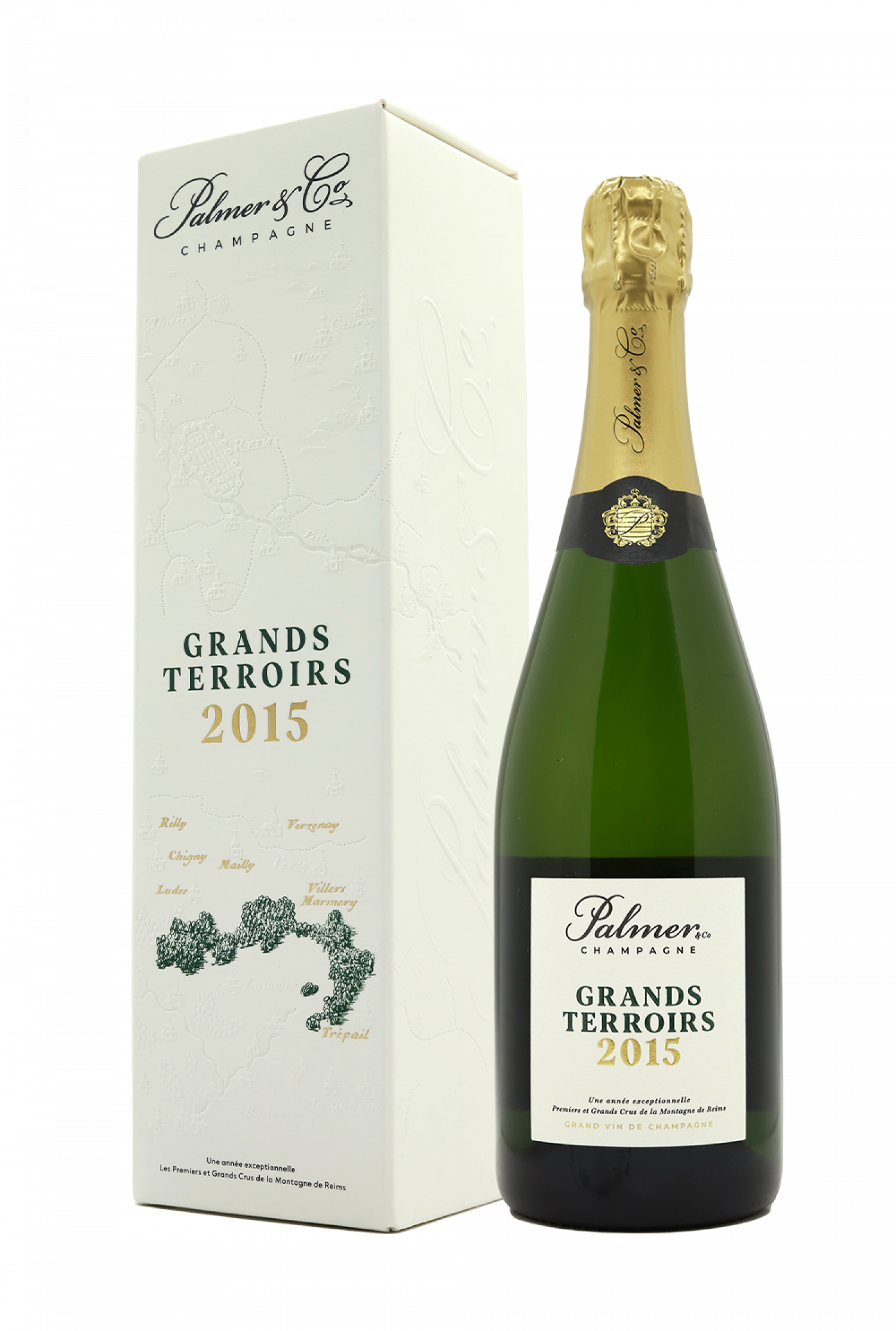 2015 Palmer & Co Grands Terroirs Brut Gift Box (Deg:2022/09/29)