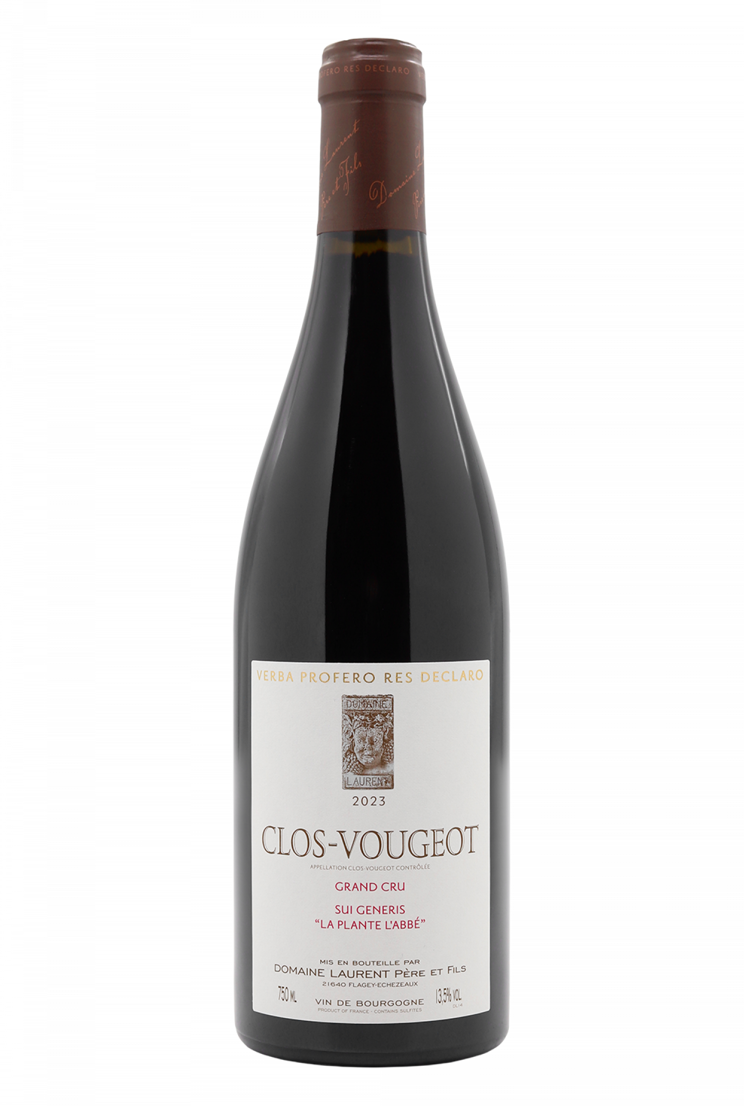 2023 Domaine Laurent P&F Clos Vougeot Grand Cru Cuvee Sui Generis La Plante l′Abbe Vieilles Vignes