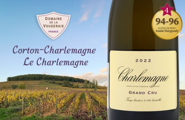 優雅風骨！千年風土的勃根地傳奇白酒Vougeraie Corton-Charlemagne Grand Cru Le Charlemagne
