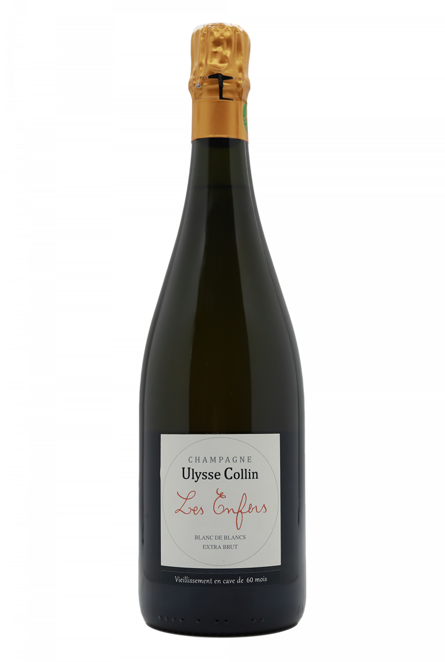NV Ulysse Collin Les Enfers Blanc de Blancs Extra Brut Base 2015-60(Deg:2021/03)