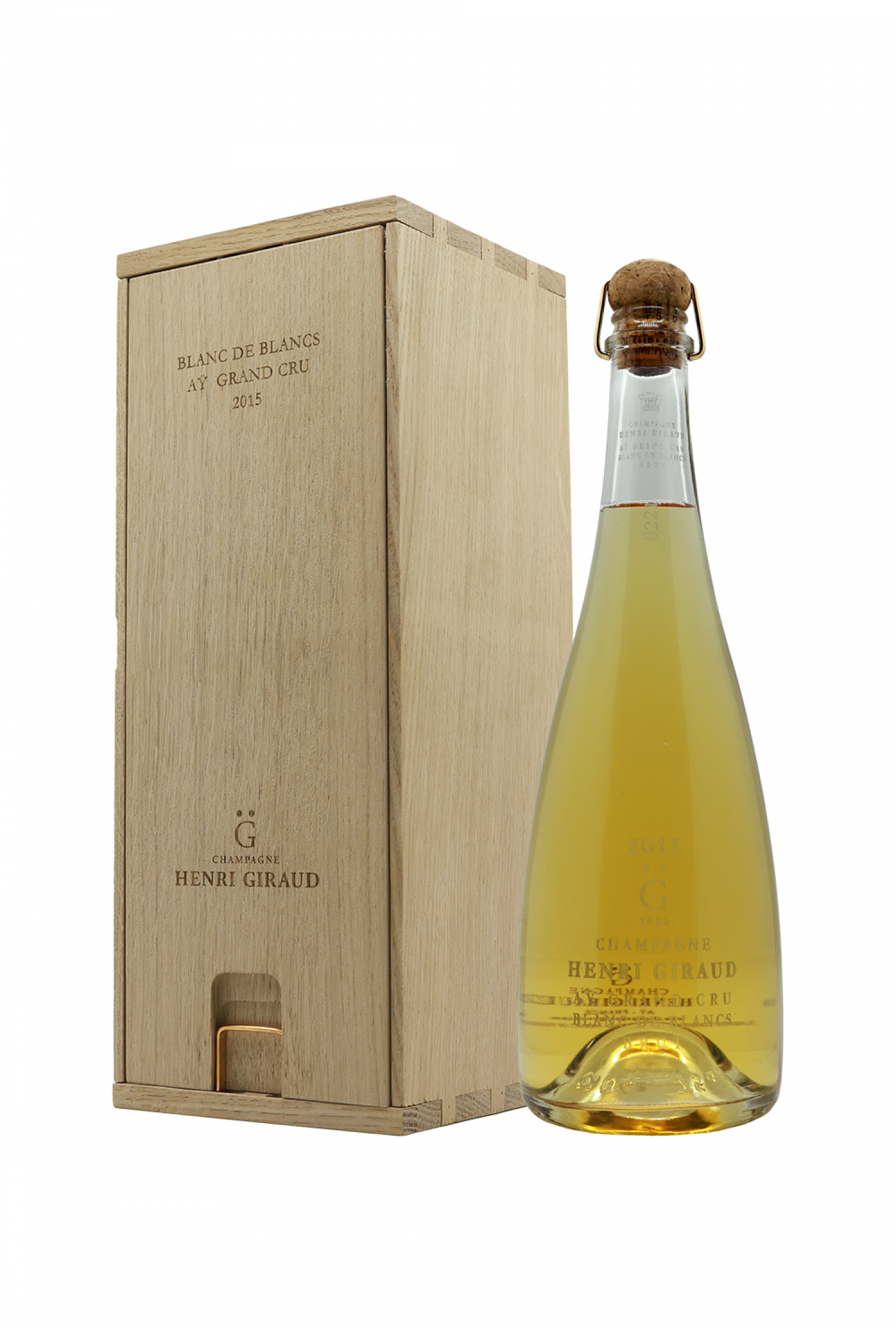2015 Henri Giraud Fut de Chene Blanc de Blancs Ay Grand Cru Brut Gift Box