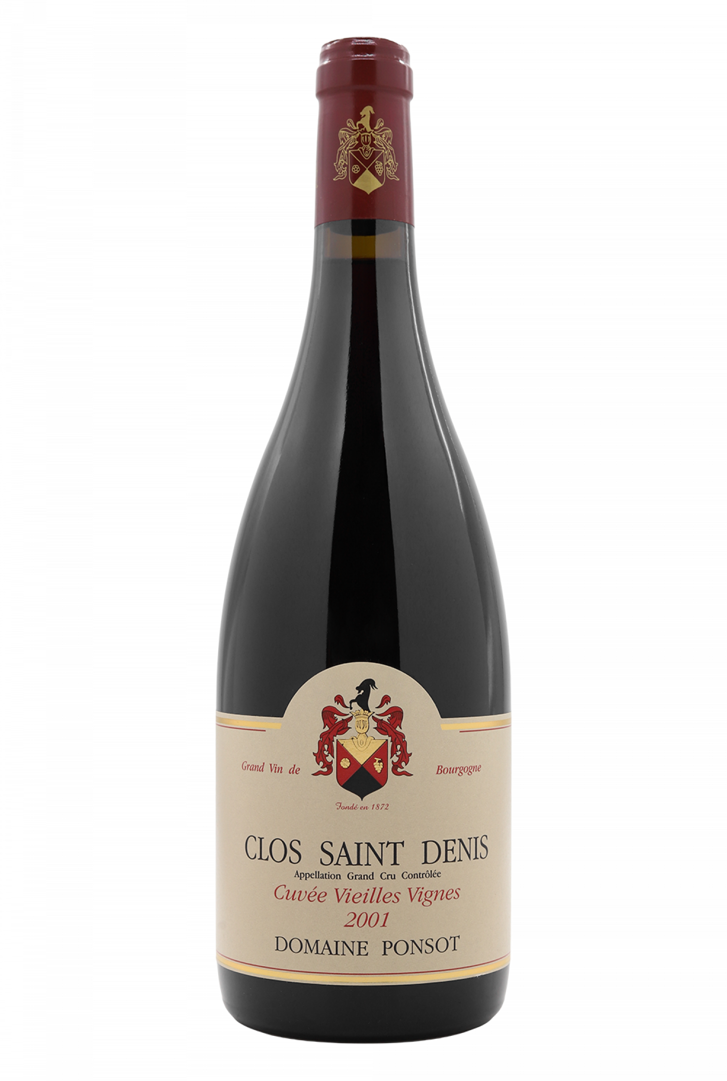 2001 Domaine Ponsot Clos Saint-Denis Grand Cru Cuvee Vieilles Vignes