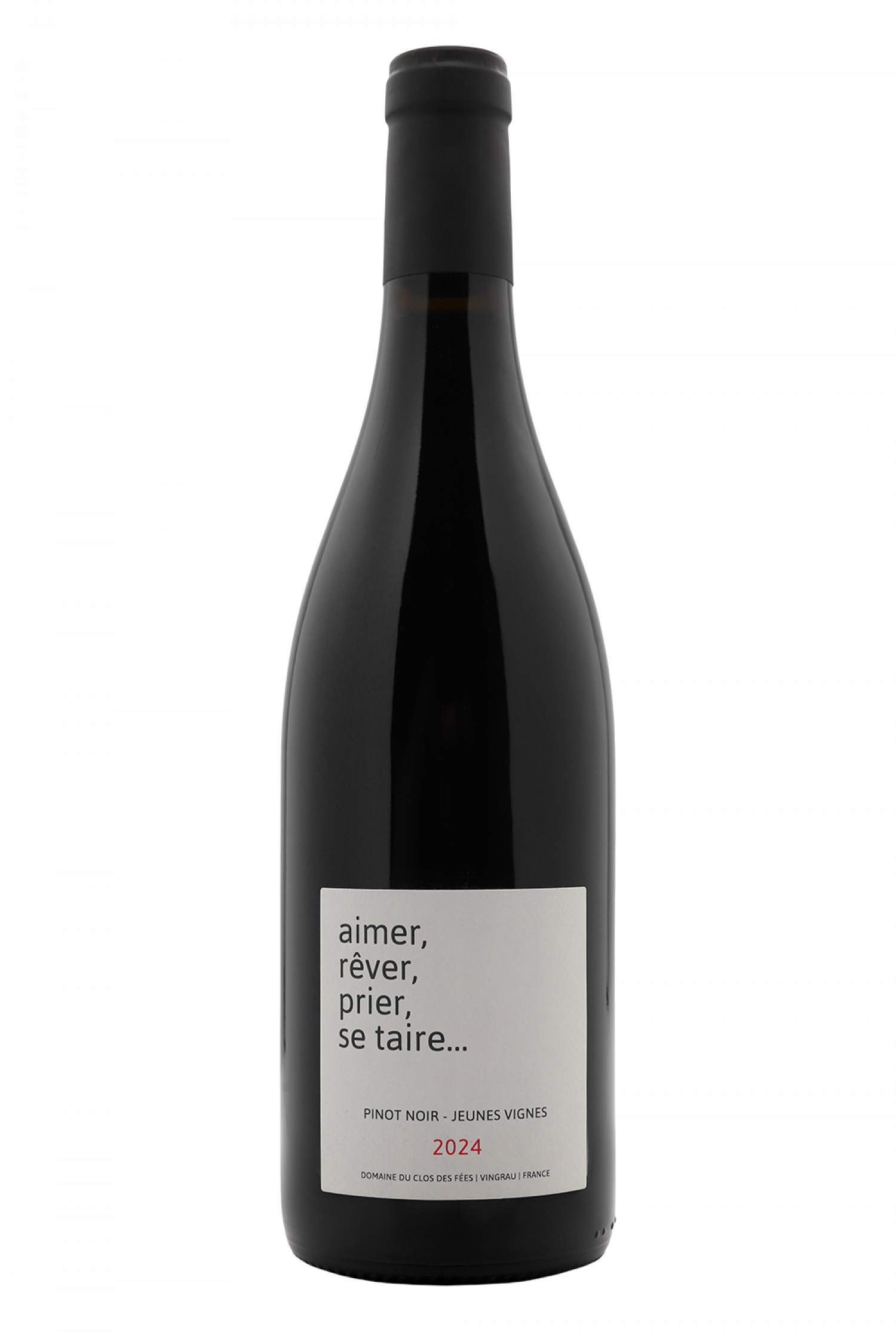 2024 Domaine du Clos des Fees Aimer Rever Prier se Taire Pinot Noir Jeunes Vignes