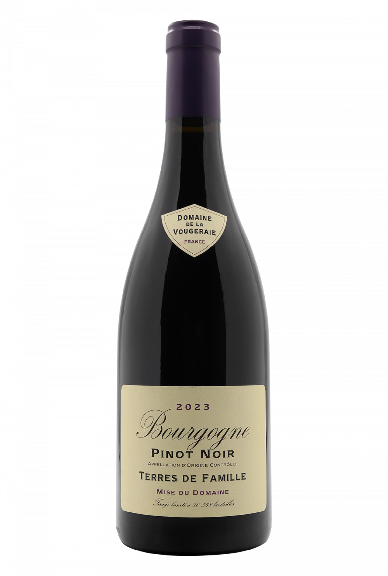 2023 Domaine de la Vougeraie Bourgogne Terres de Familles Rouge