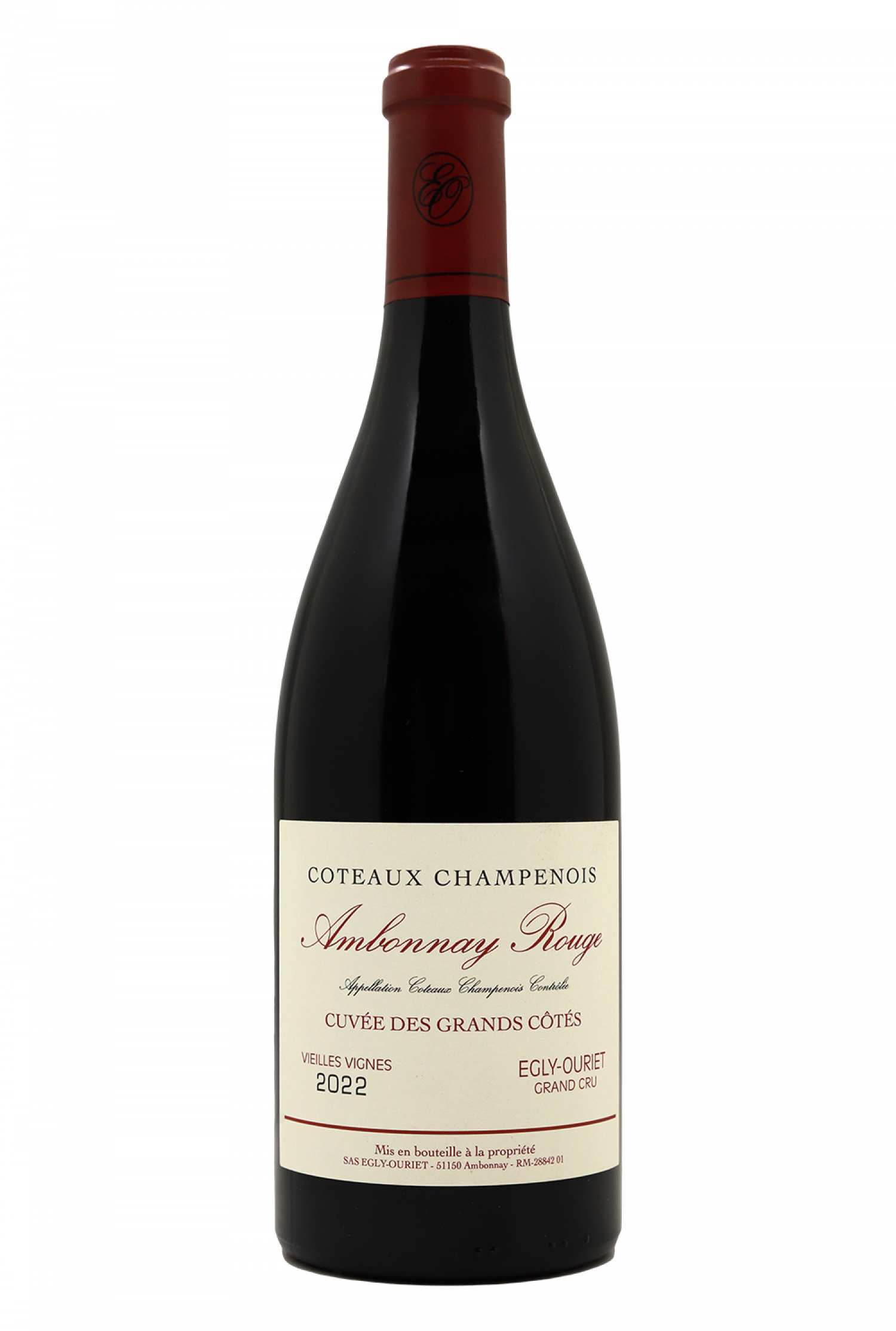 2022 Egly-Ouriet Ambonnay Coteaux Champenois Cuvee des Grands Cotes Vieilles Vignes Rouge