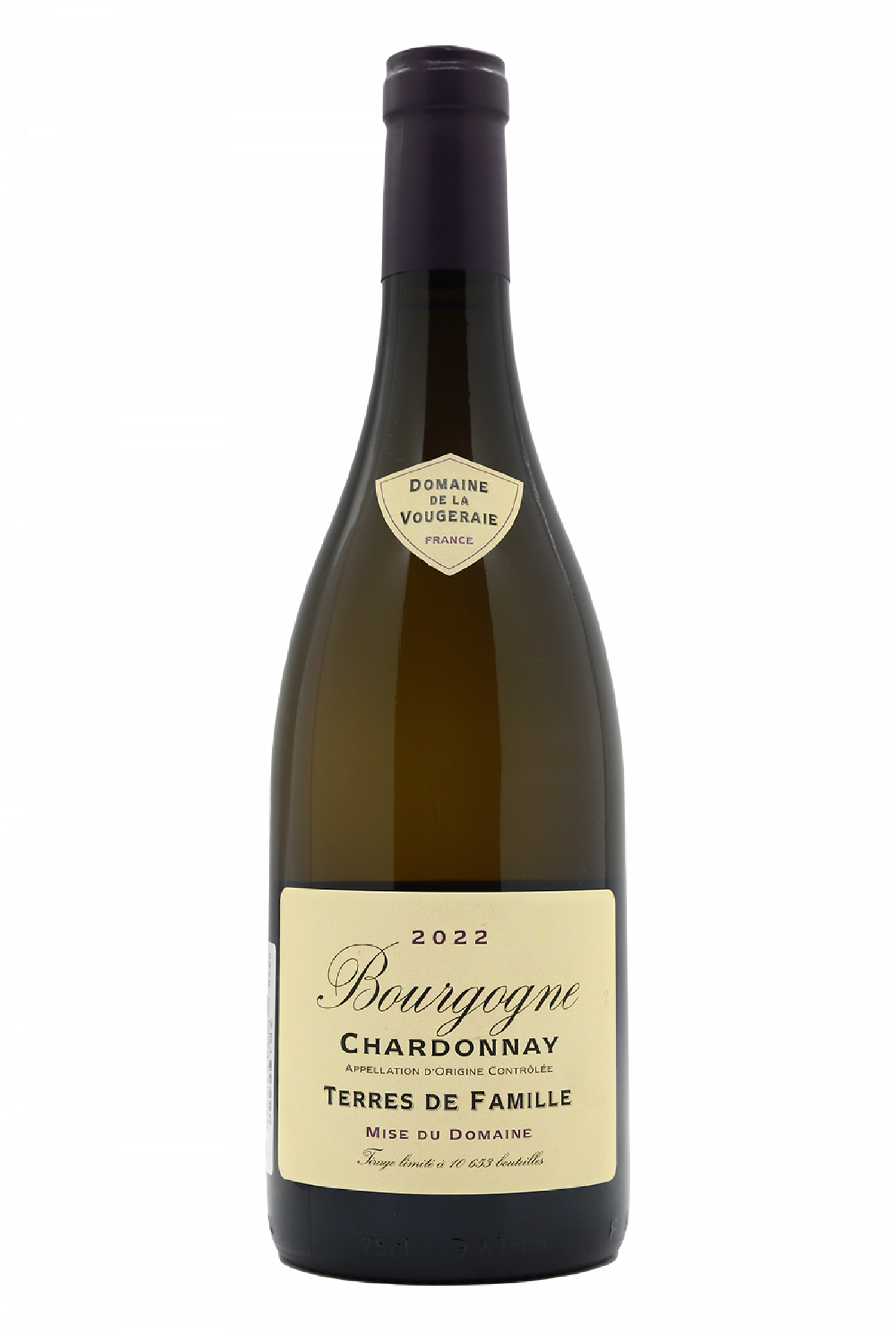 2022 Domaine de la Vougeraie Bourgogne Terres de Familles Blanc