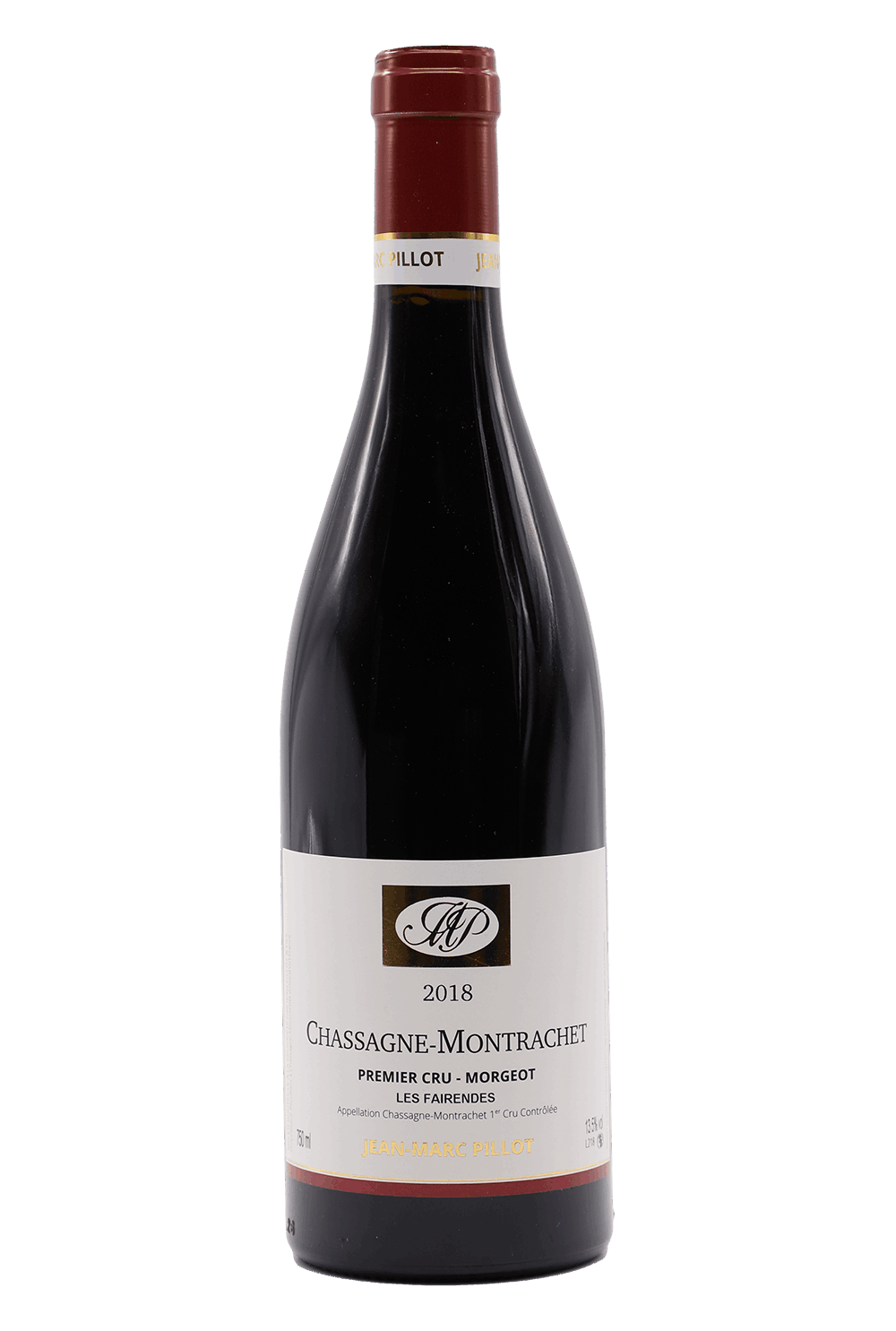 2018 Domaine Jean Marc Pillot Chassagne Montrachet 1er Cru Morgeot Les Fairendes Rouge