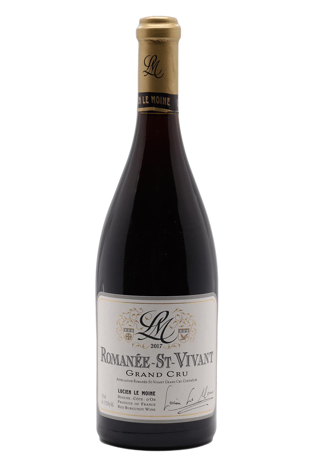 2017 Lucien Le Moine Romanee Saint Vivant Grand Cru