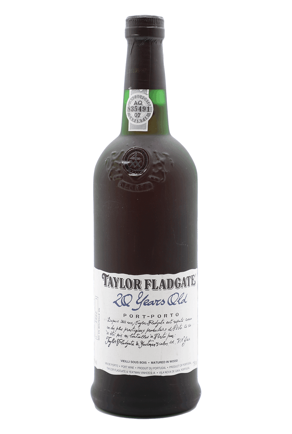 Taylor Fladgate 20 Year Old Tawny Port Porto Bottled In 1997