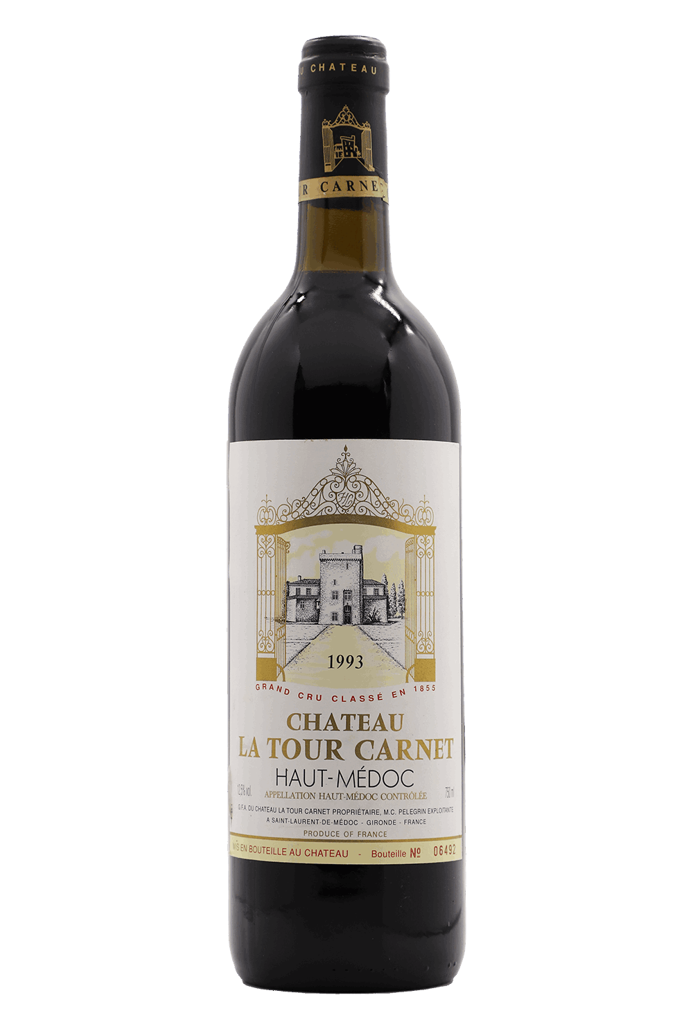 1993 Chateau La Tour Carnet Haut Medoc