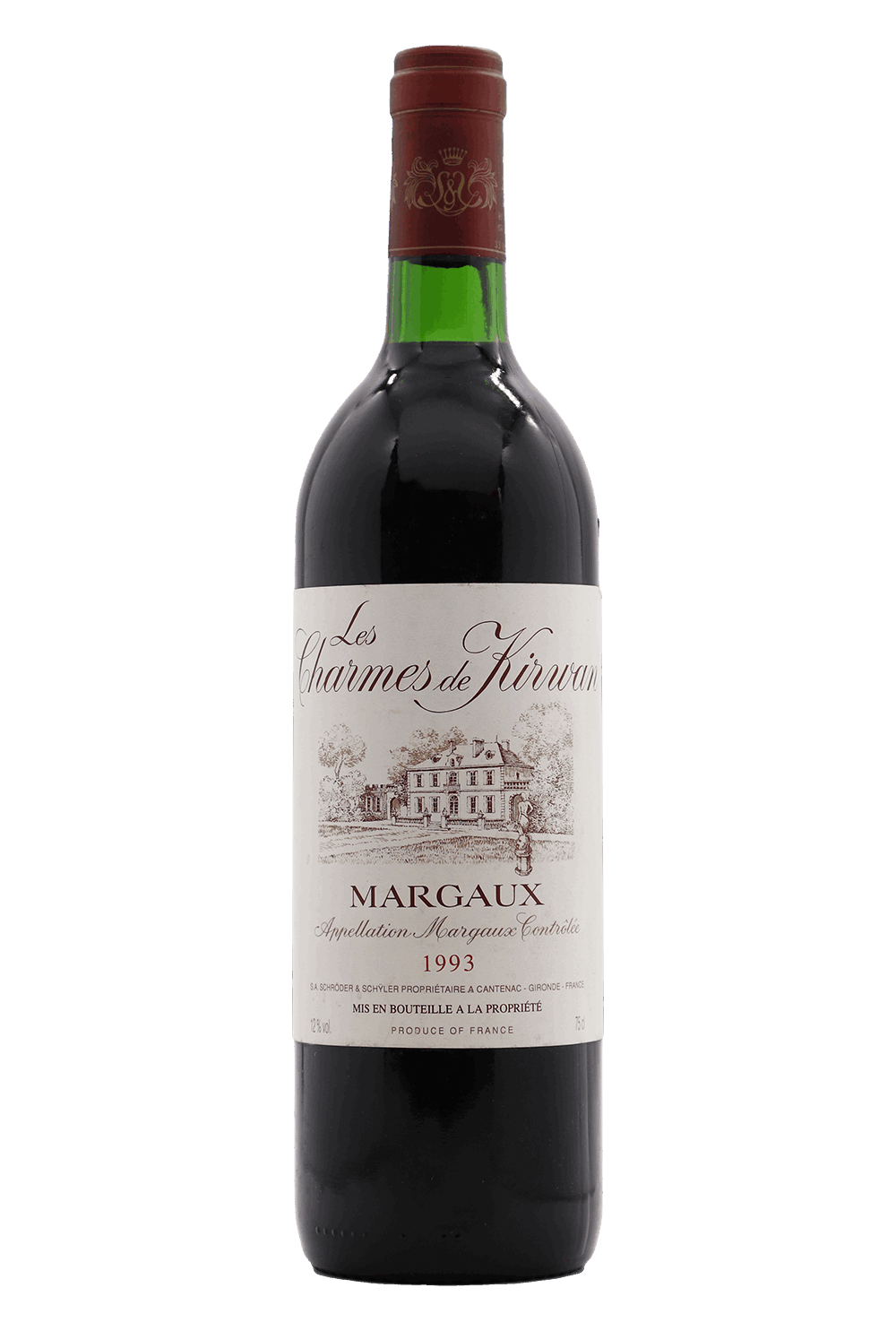 1993 Chateau Kirwan Les Charmes De Kirwan Margaux