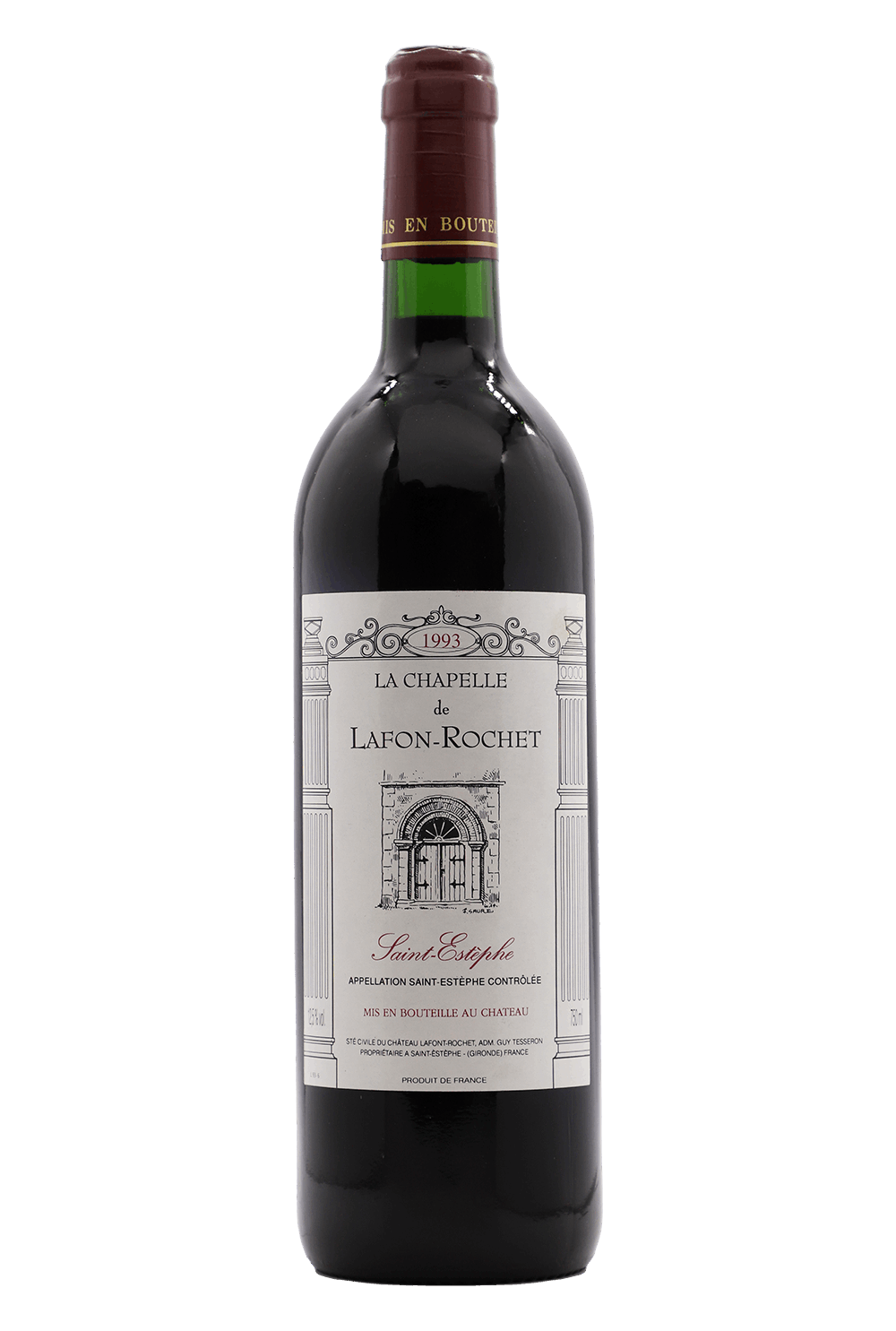 1993 Chateau Lafon Rochet La Chapelle De Lafon Rochet St Esteph