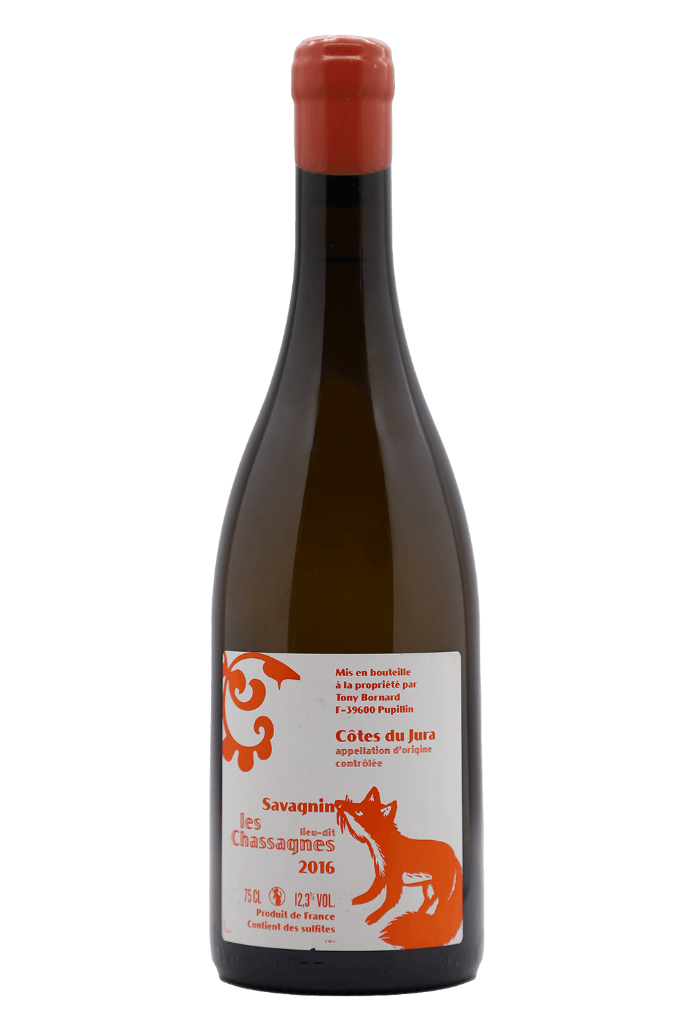 2016 Annie Et Philippe Bornard Cotes Du Jura Les Chassagnes Savagnin