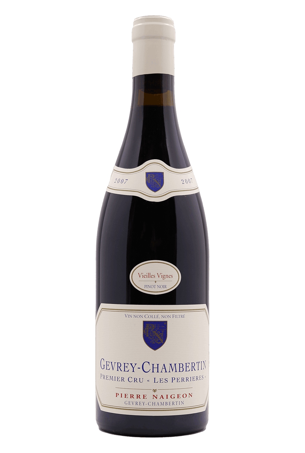 2007 Domaine Pierre Naigeon Gevrey Chambertin 1er Cru Les Perrieres Vieilles Vignes