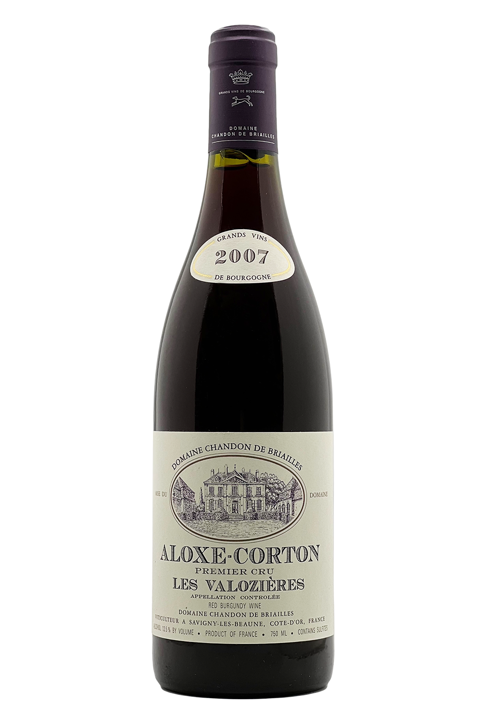 2007 Domaine Chandon De Briailles Aloxe Corton 1er Cru Les Valozieres