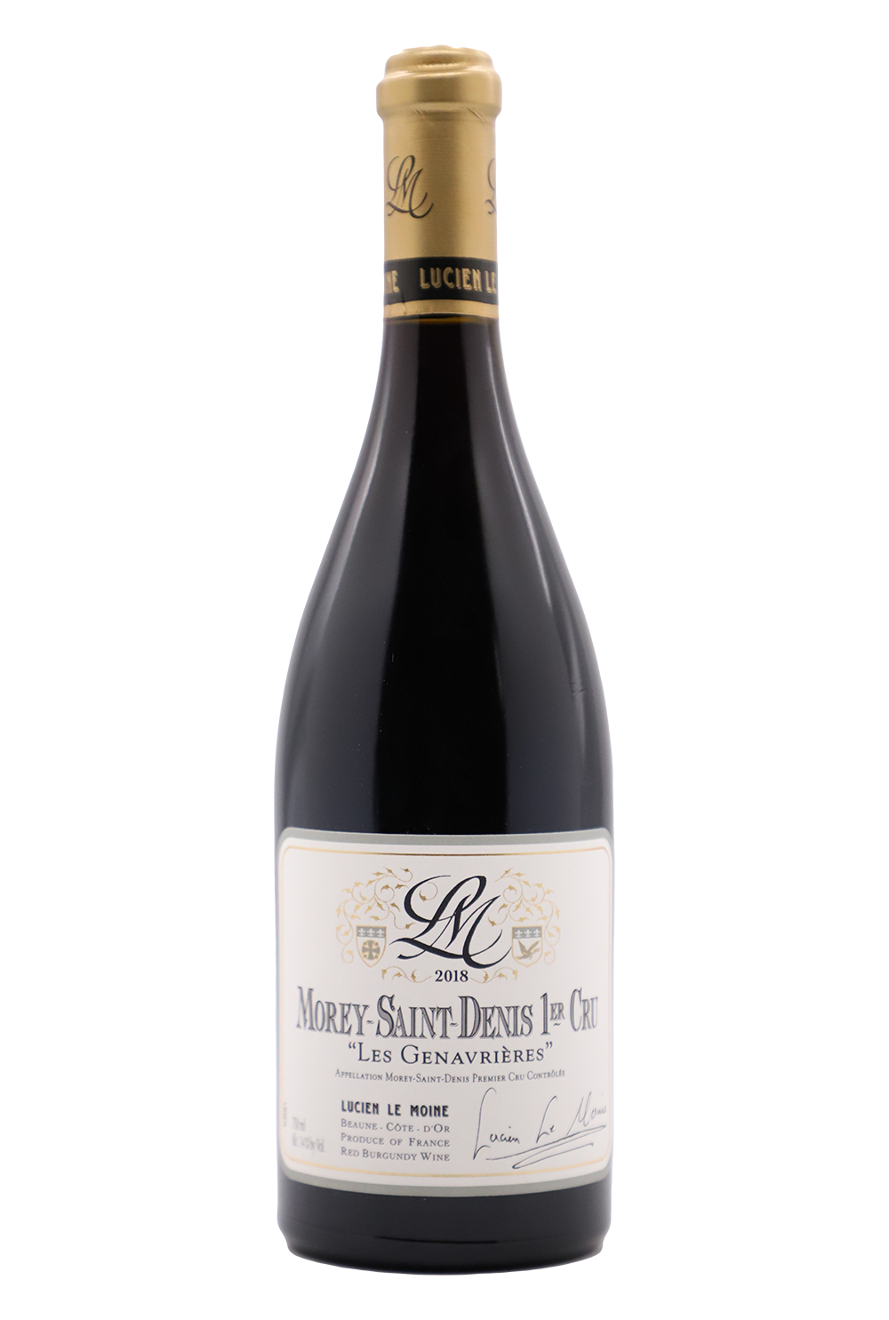 2018 Lucien Le Moine Morey Saint Denis 1er Cru Les Genavrieres
