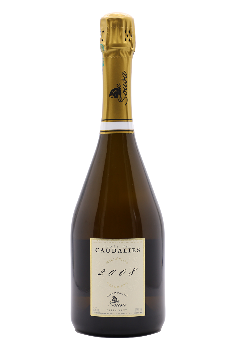 2008 De Sousa & Fils Cuvee Des Caudalies Blanc De Blancs Grand Cru Extra Brut