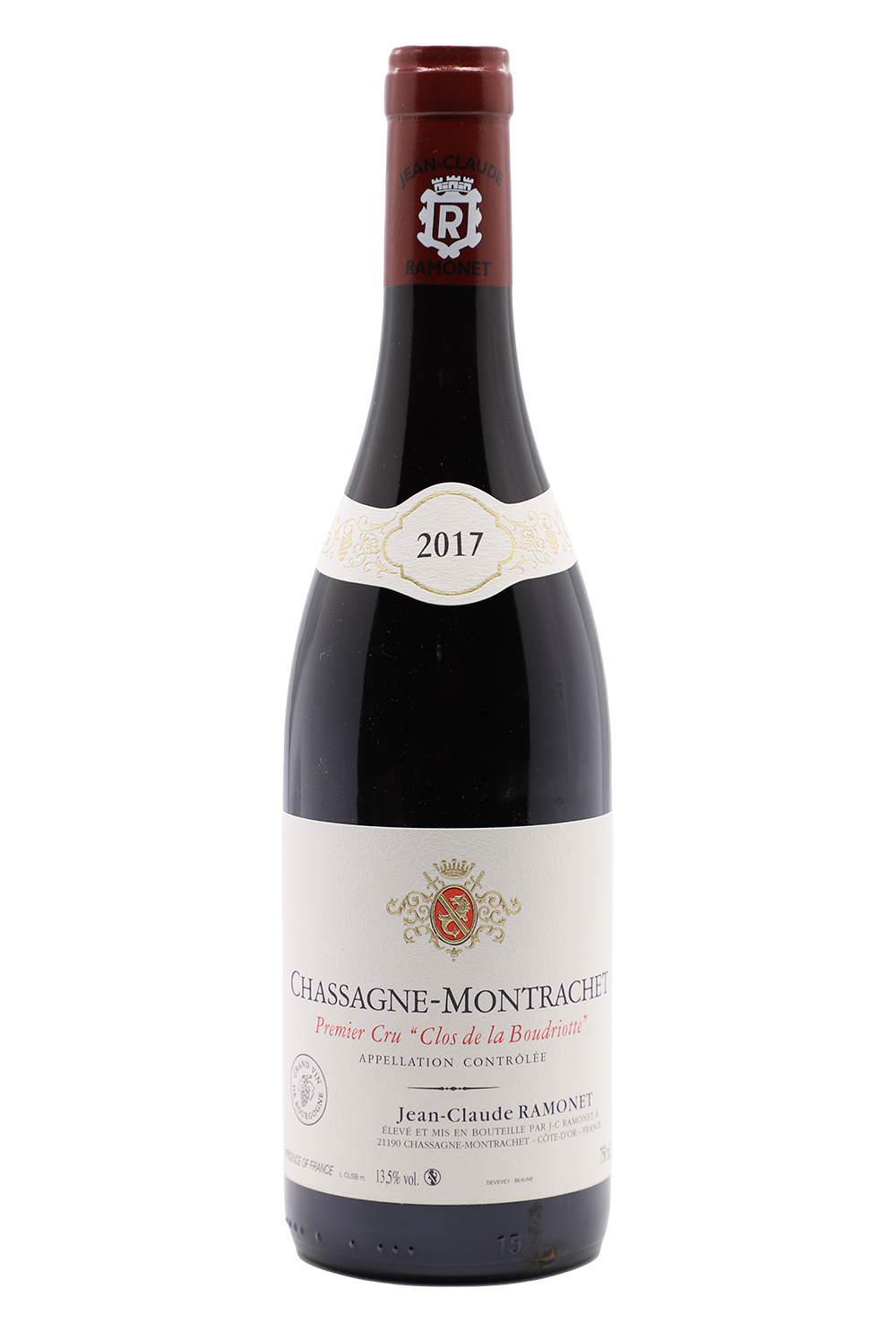 2017 Jean-Claude Ramonet Chassagne-Montrachet 1er Cru Clos de la Boudriotte Rouge