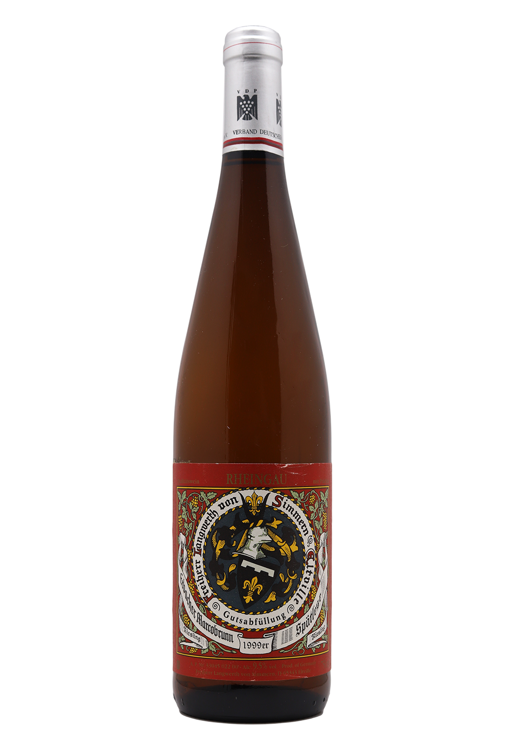 1999 Freiherr Langwerth Von Simmern Erbacher Marcobrunn Riesling Spatlese Rheingau