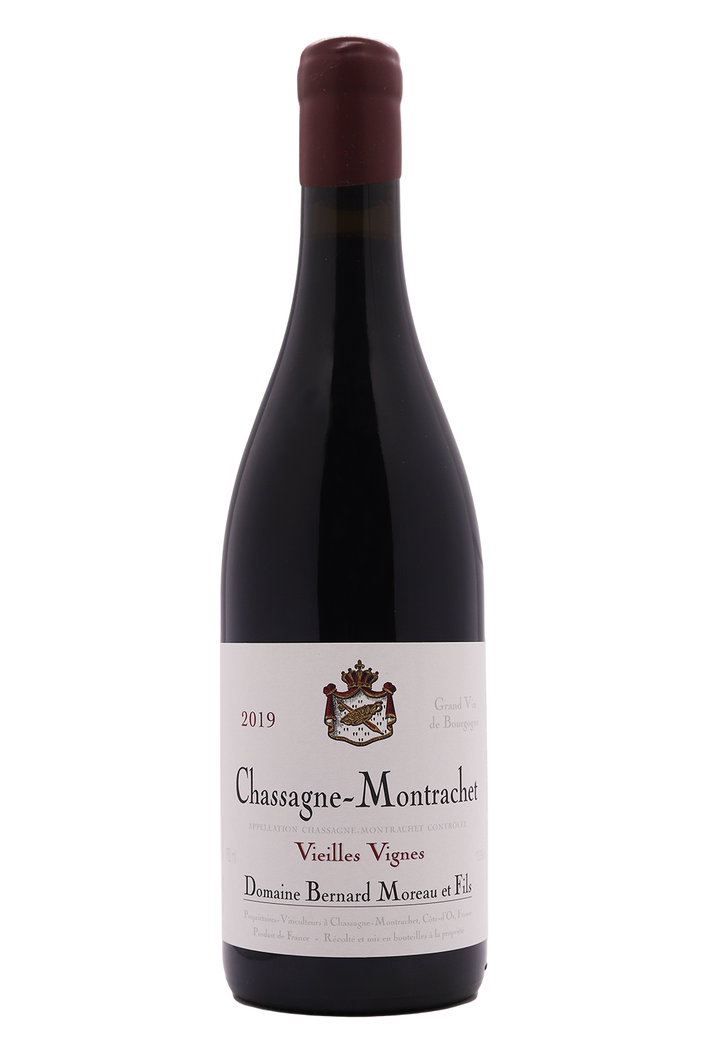 2019 Domaine Bernard Moreau Chassagne Montrachet Vielles Vignes Rouge