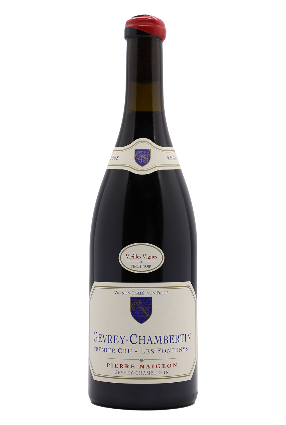 2008 Domaine Pierre Naigeon Gevrey Chambertin 1er Cru Les Fontenys Vieilles Vignes