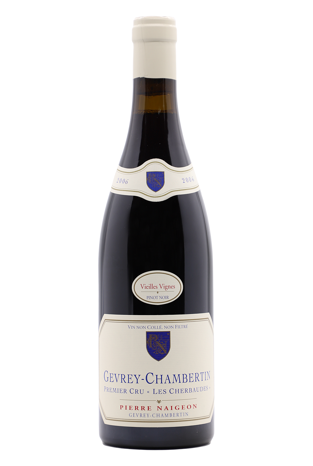 2006 Domaine Pierre Naigeon Gevrey Chambertin 1er Cru Les Cherbaudes Vieilles Vignes