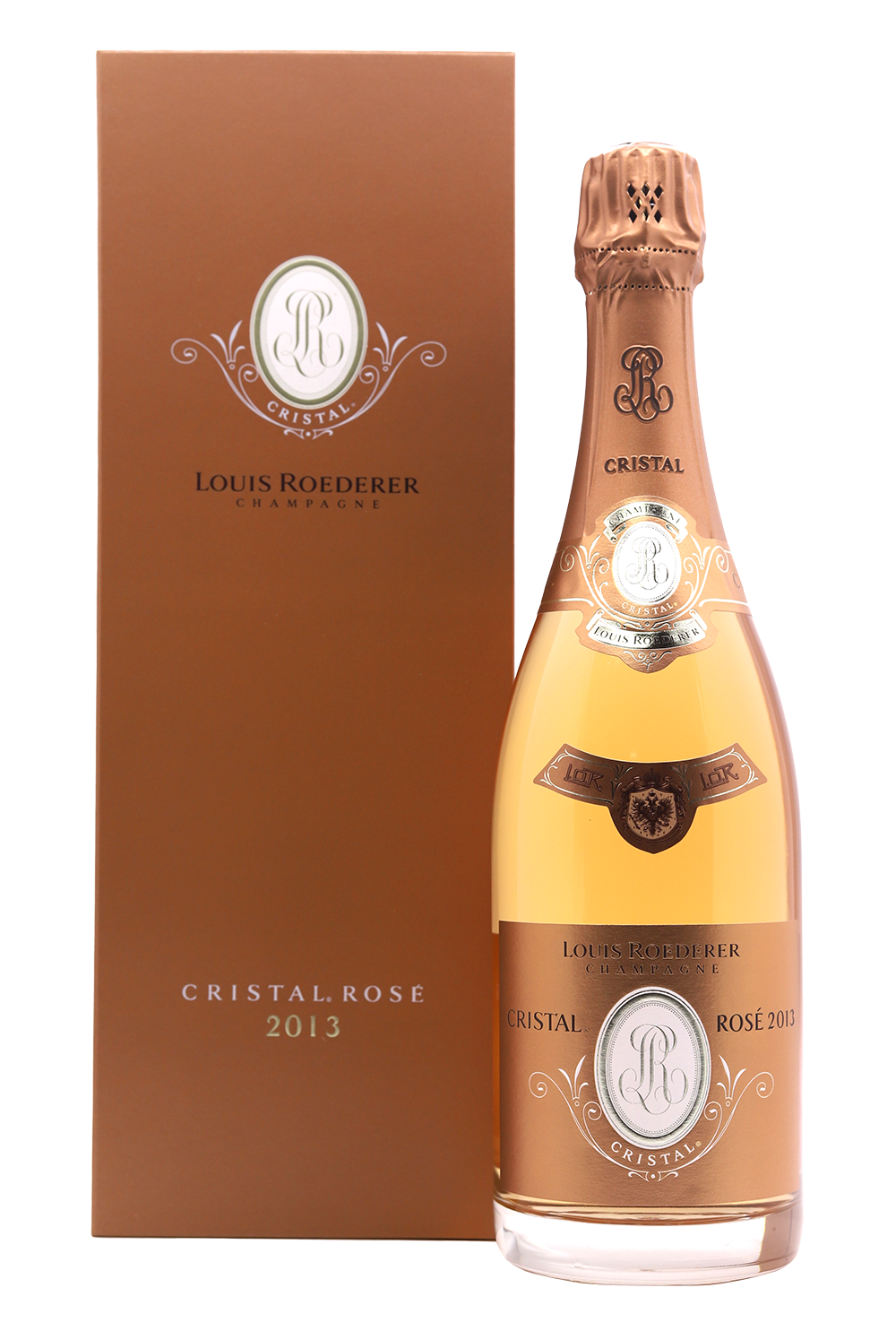 2013 Louis Roederer Cristal Brut Rose Gift Box