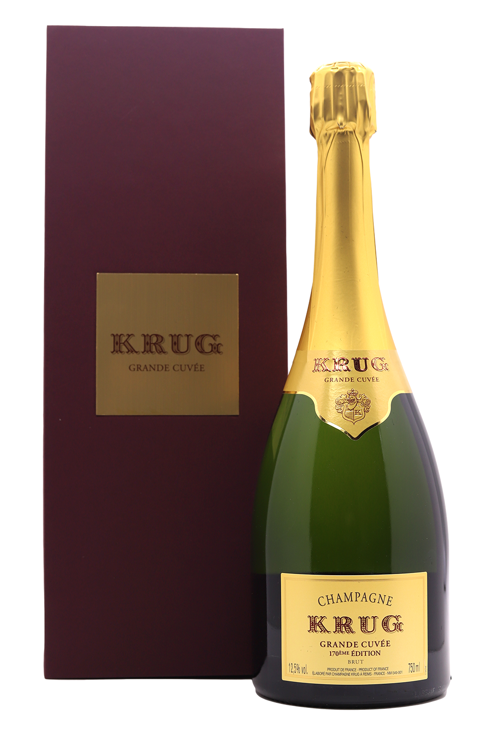 NV Krug Grande Cuvee Brut 170 Edition Gift Box
