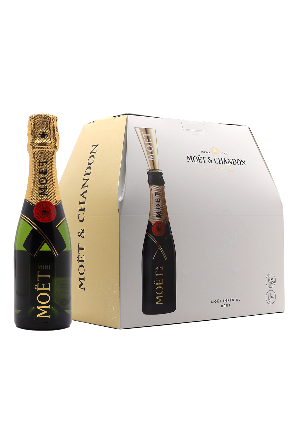 NV Moet & Chandon Imperial Mini Brut 2021 派對六入迷你組禮盒