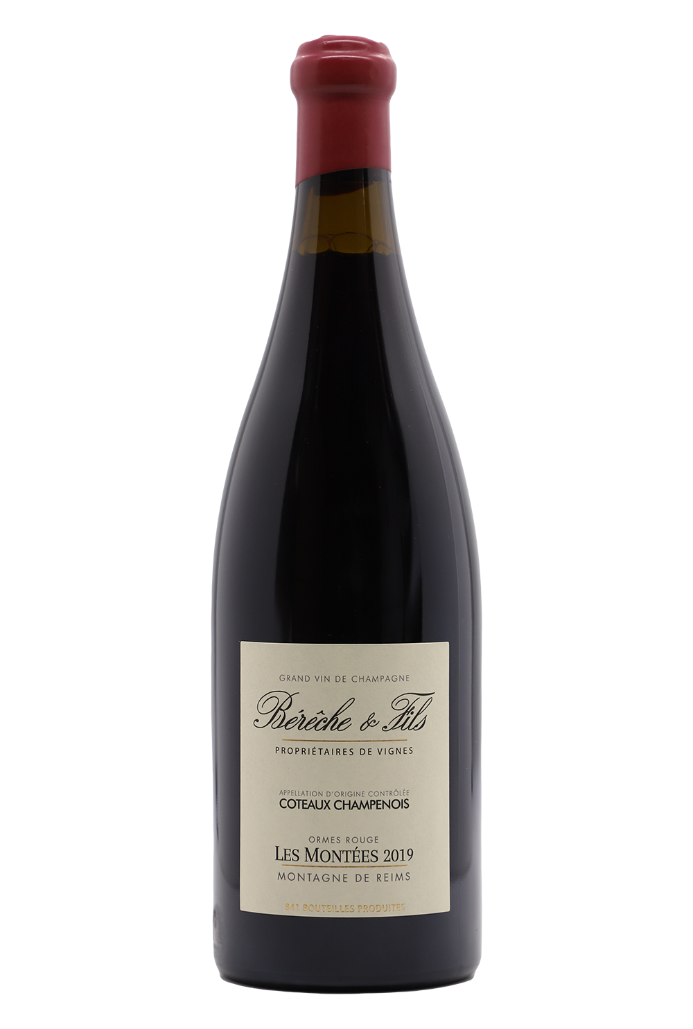 2019 Bereche & Fils Les Montrees Montagne De Reims Coteaux Champenois Ormes Rouge