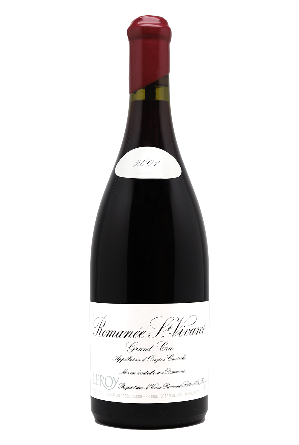 2001 Domaine Leroy Romanee Saint Vivant Grand Cru