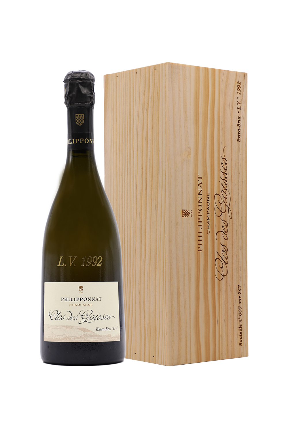 1992 Philipponnat Clos Des Goisses Long Vieillissement Extra Brut