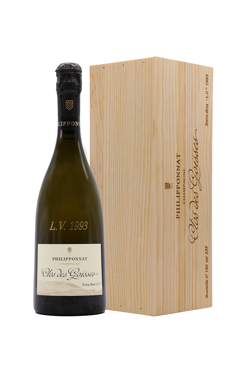 1993 Philipponnat Clos Des Goisses Long Vieillissement Extra Brut