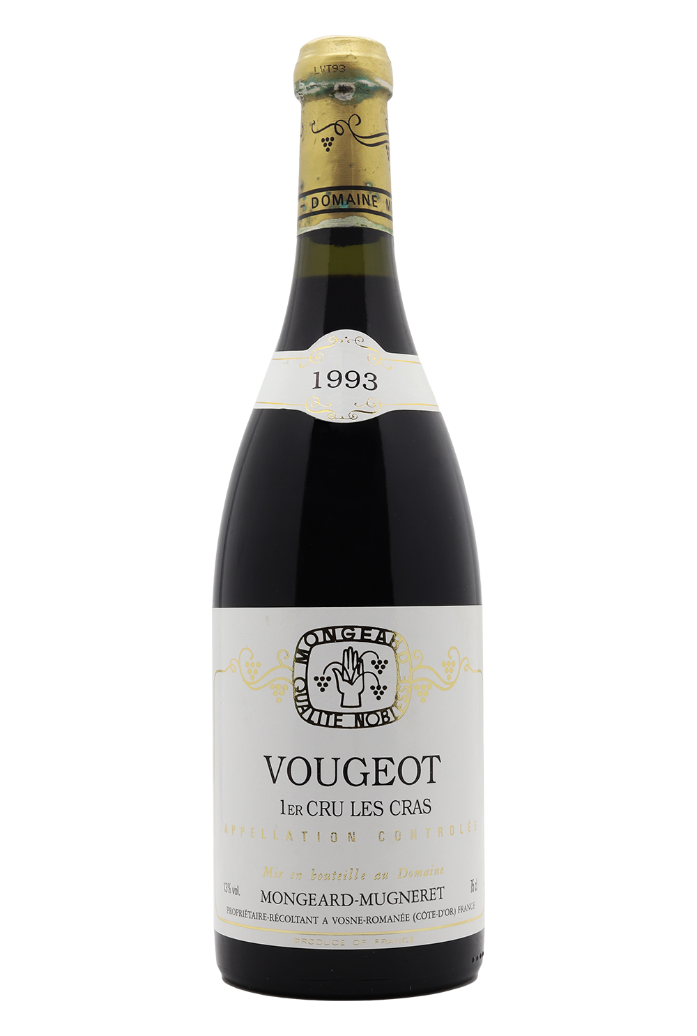 1993 Domaine Mongeard-Mugneret Vougeot 1er Cru Les Cras