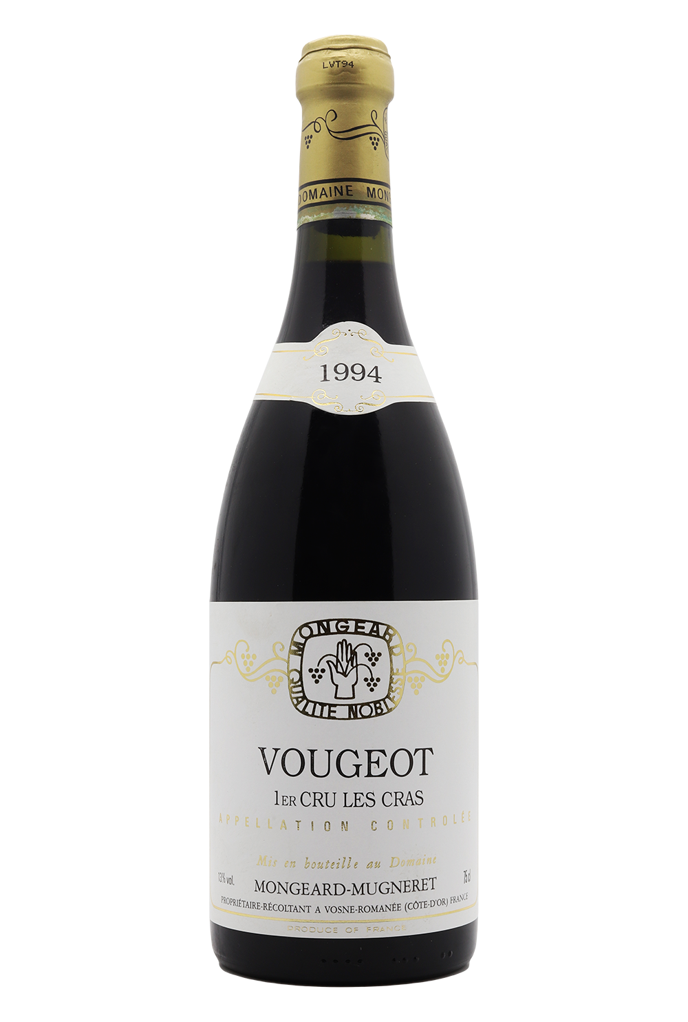 1994 Domaine Mongeard-Mugneret Vougeot 1er Cru Les Cras