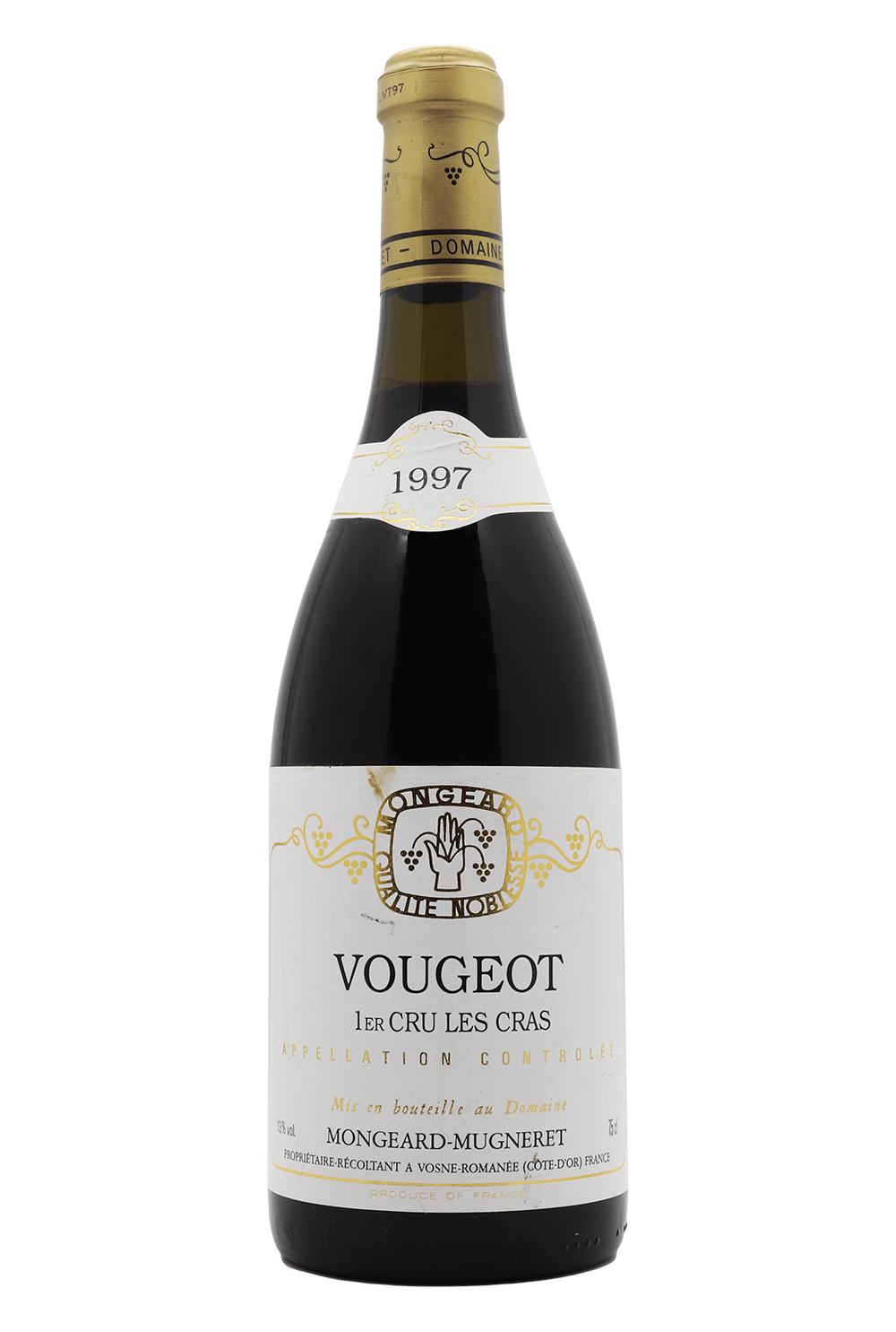 1997 Domaine Mongeard-Mugneret Vougeot 1er Cru Les Cras