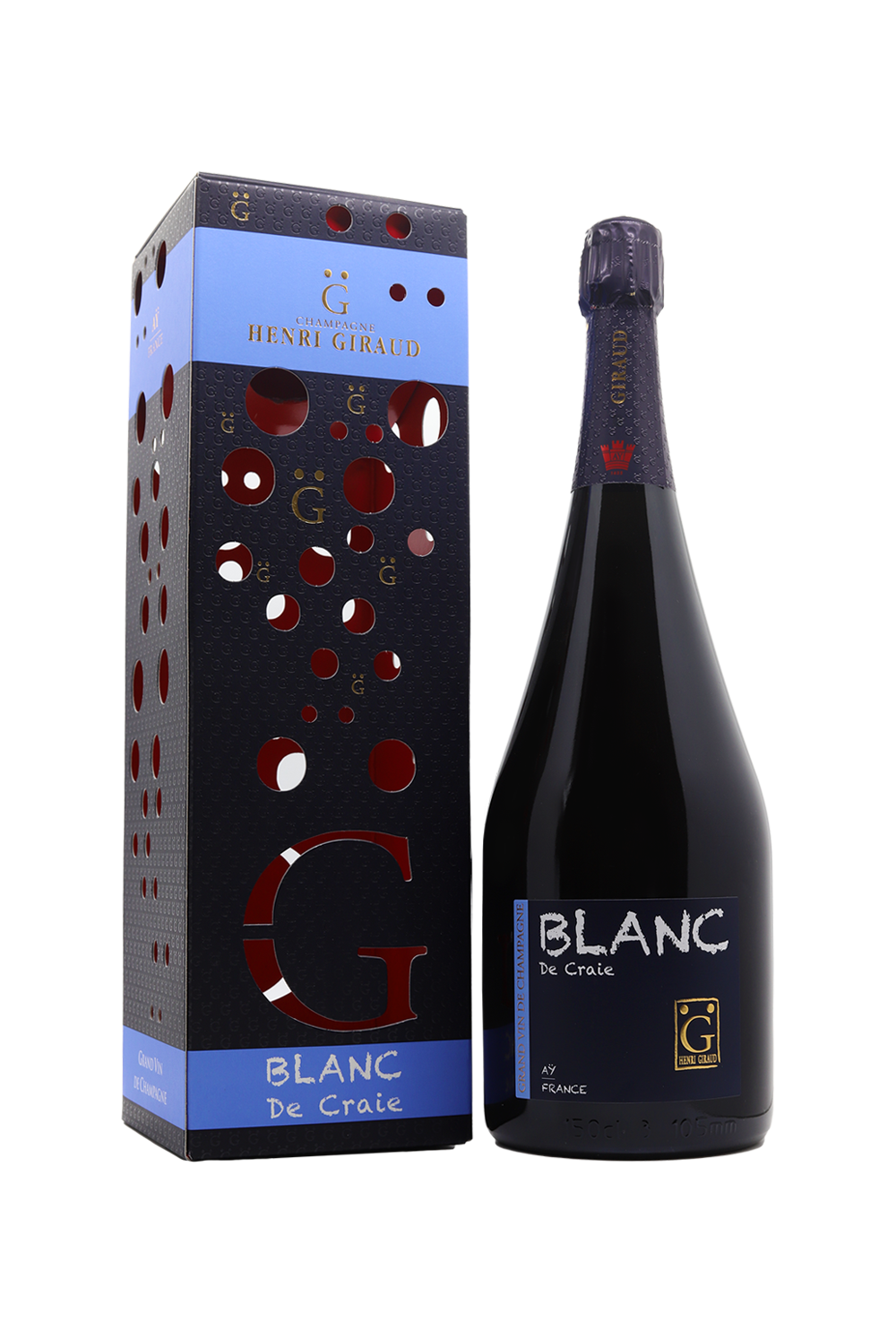 NV Henri Giraud Cuvee Blanc De Craie Blanc De Blancs Gift Box