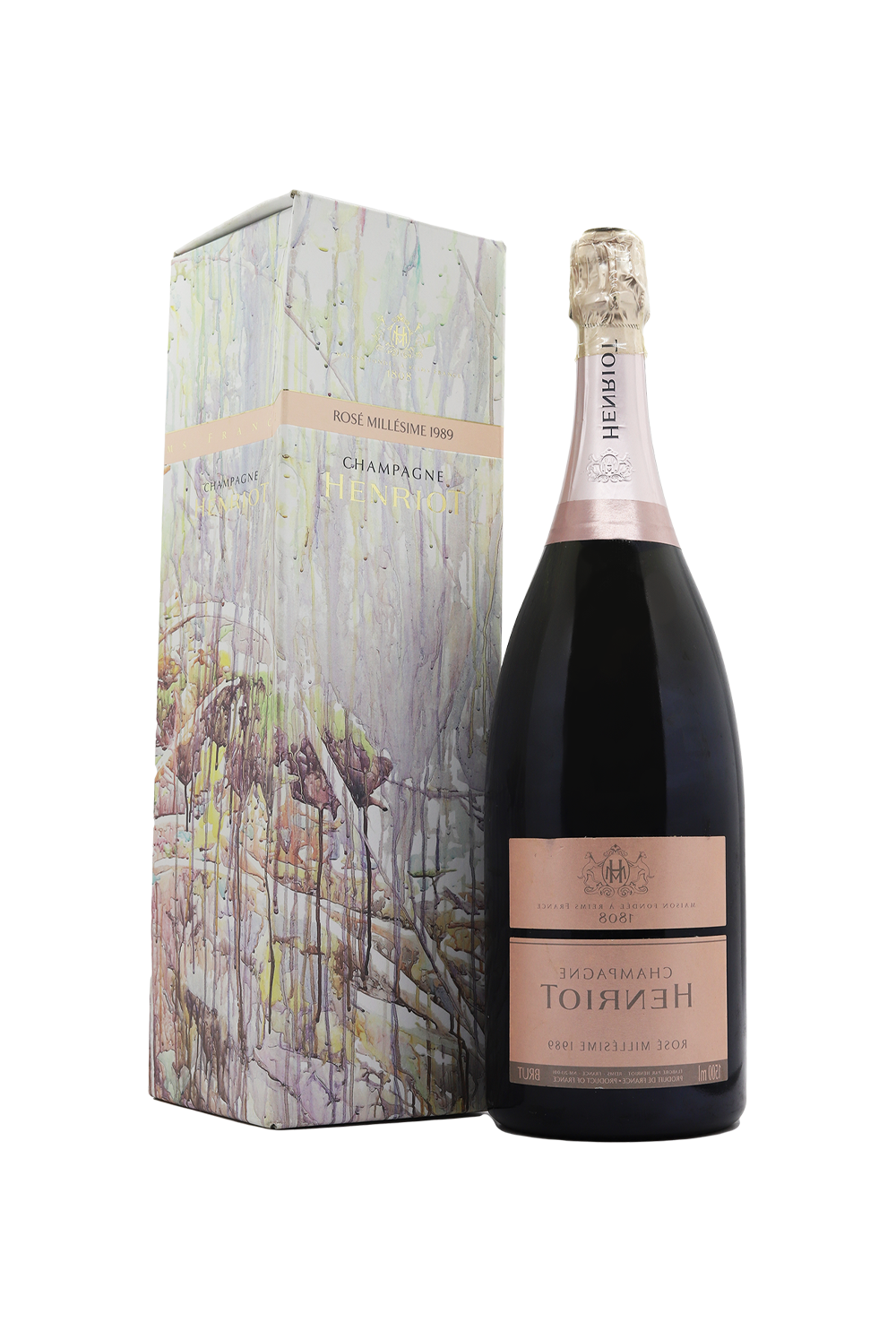 1989 Henriot Trilogie Artistique Anne-Laure Sacriste Millesime Rose Magnum