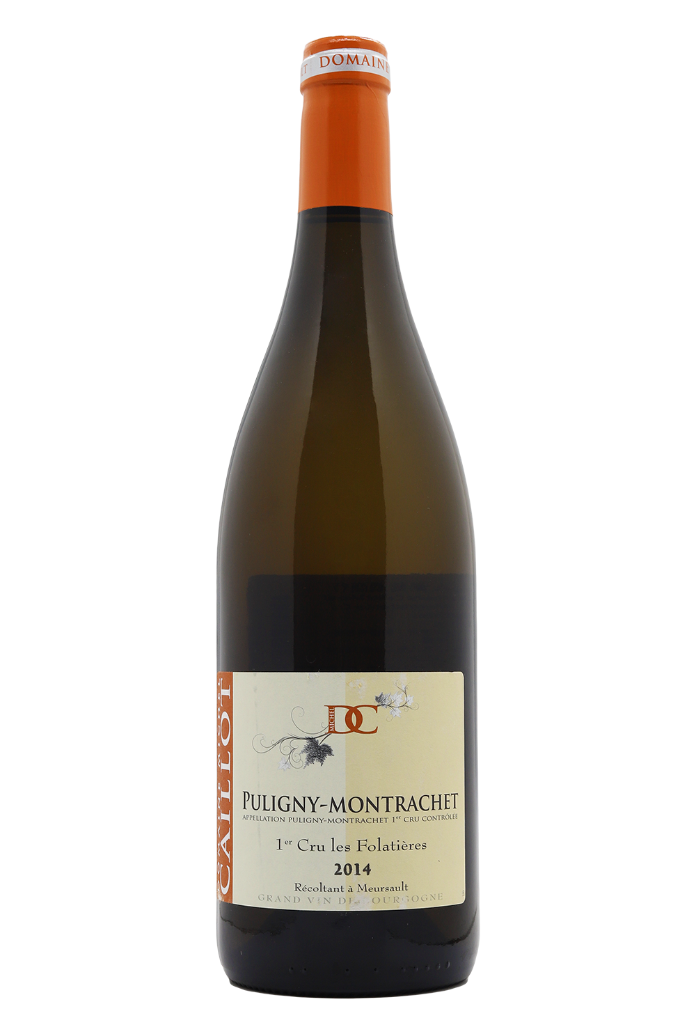 2014 Domaine Caillot Michel Puligny Montrachet 1er Cru Les Folatieres