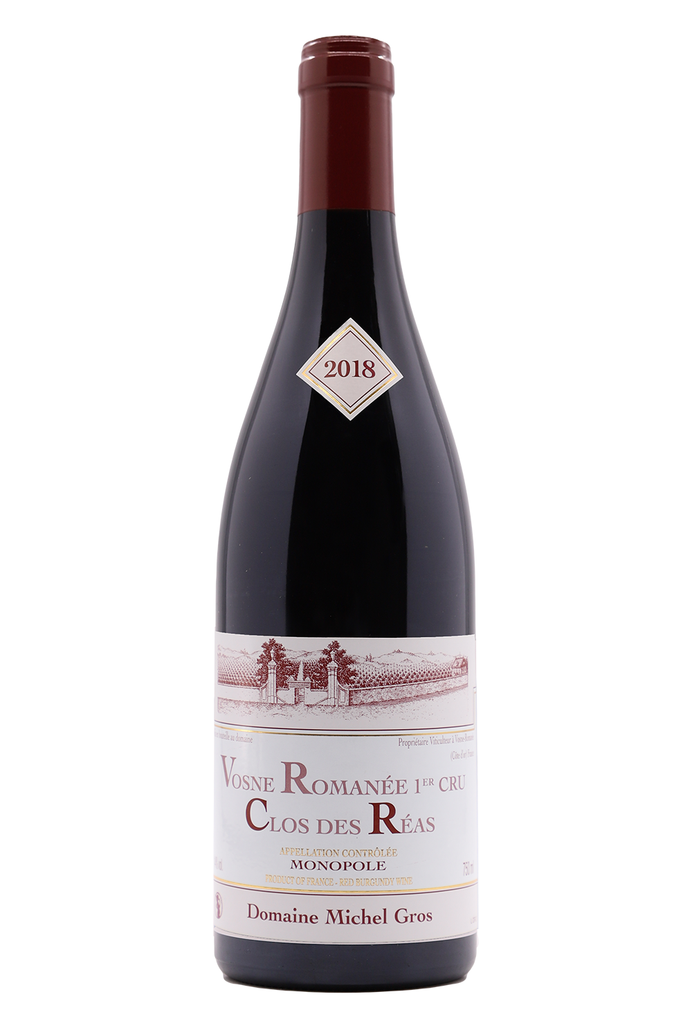 2018 Domaine Michel Gros Vosne-Romanee 1er Cru Clos Des Reas Monopole