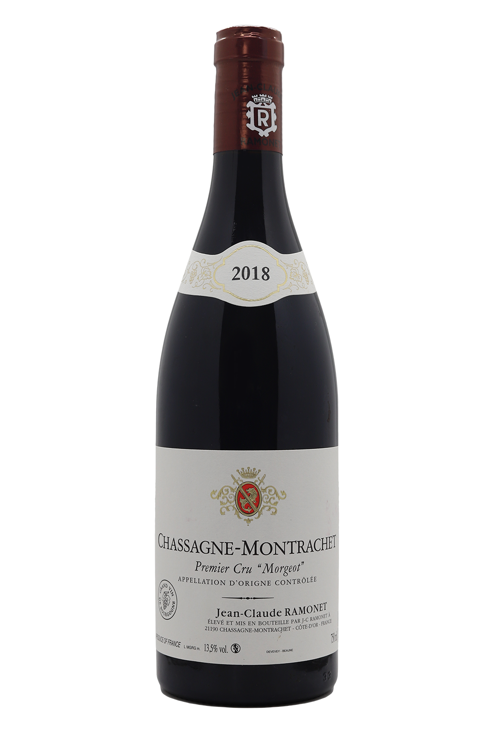 2018 Jean-Claude Ramonet Chassagne-Montrachet 1er Cru Morgeot Rouge