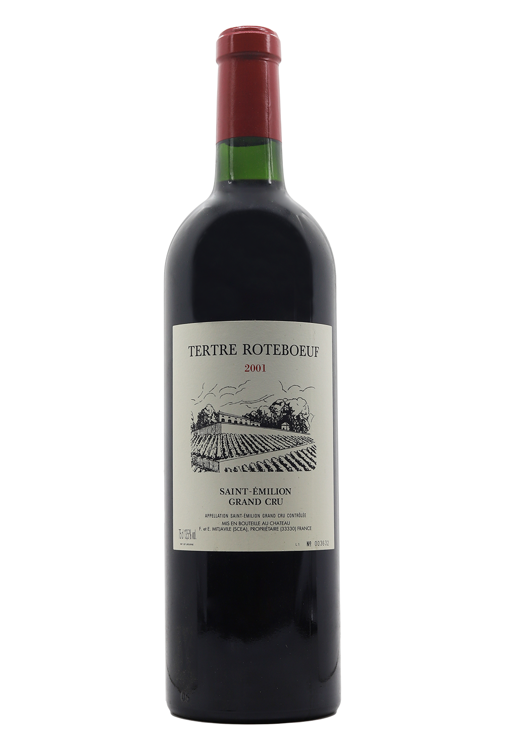 2001 Chateau Tertre-Roteboeuf Saint-Emilion