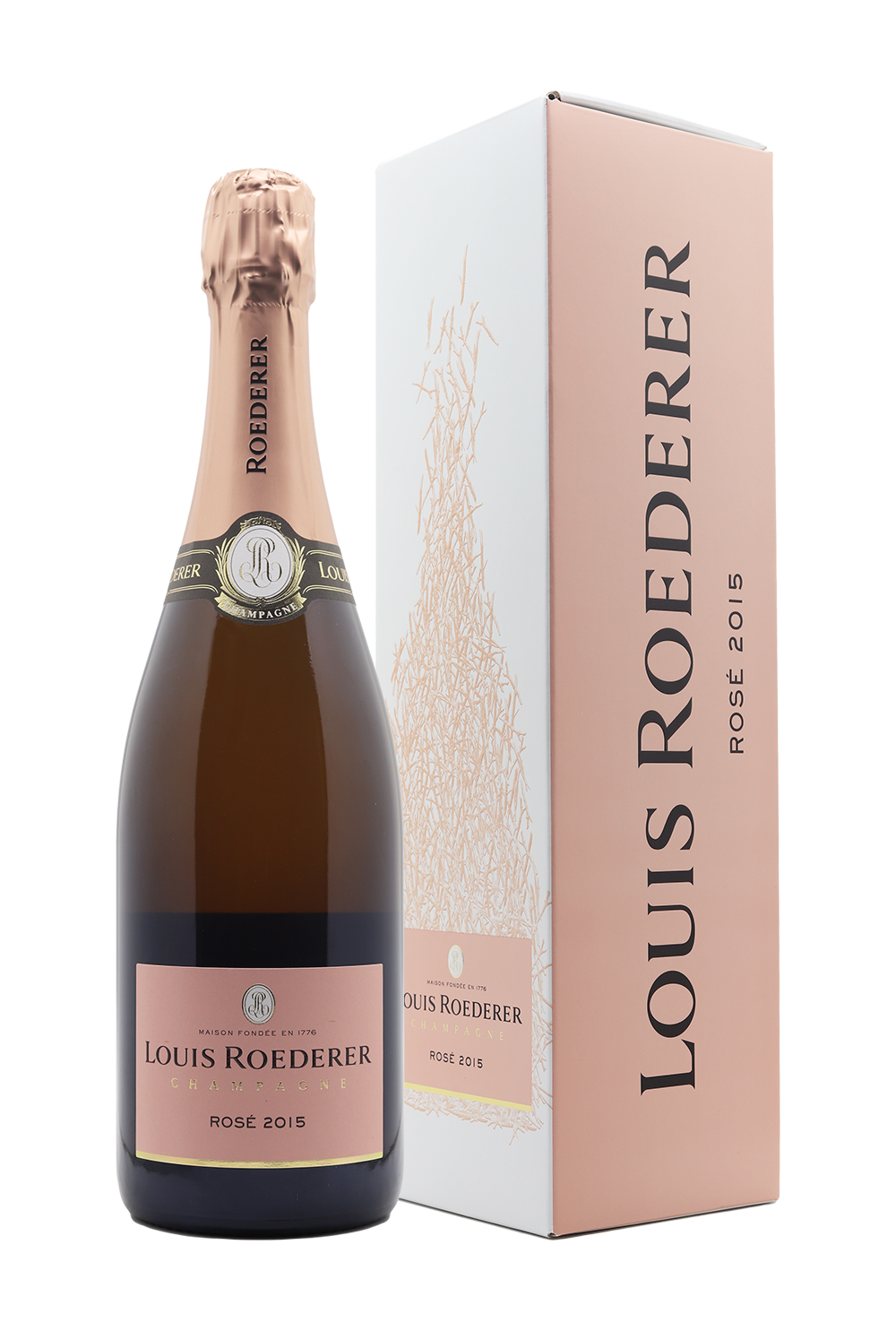 2015 Louis Roederer Rose La Riviere Brut Gift Box