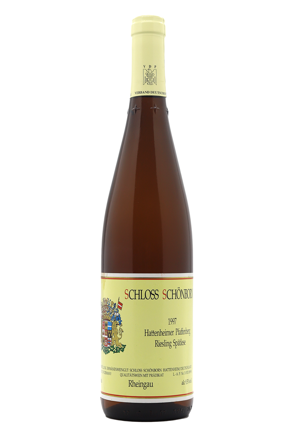 1997 Schloss Schonborn Hattenheimer Pfaffenberg Riesling Spatlese Rheingau