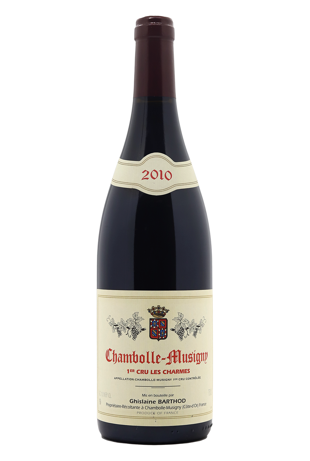 2010 Domaine Ghislaine Barthod Chambolle-Musigny 1er Cru Les Charmes
