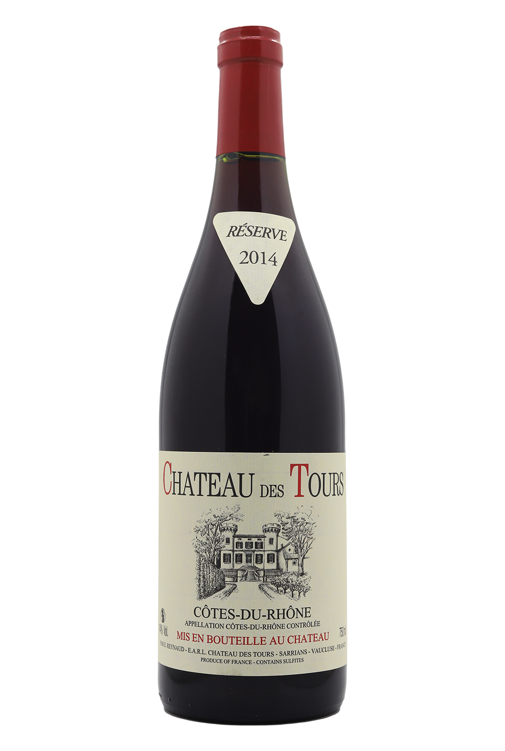 2014 Chateau Des Tours Cotes-du-Rhone Reserve Rouge