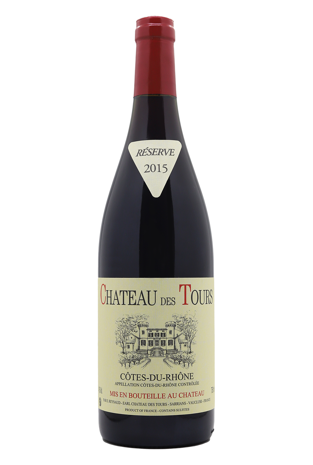 2015 Chateau des Tours Cotes du Rhone Reserve Rouge