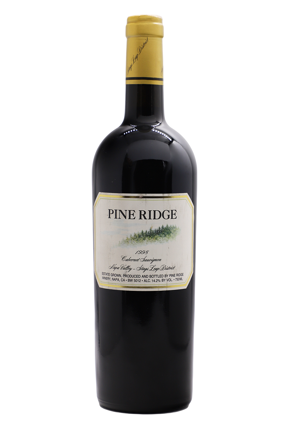 1998 Pine Ridge Vineyards Stags Leap District Cabernet Sauvignon