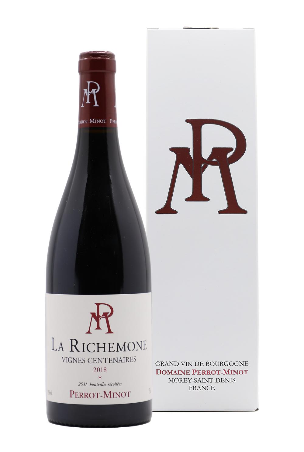 2018 Domaine Perrot Minot Nuits Saint Georges 1er Cru Richemone Cuvee Ultra Vieilles Vignes Centenai