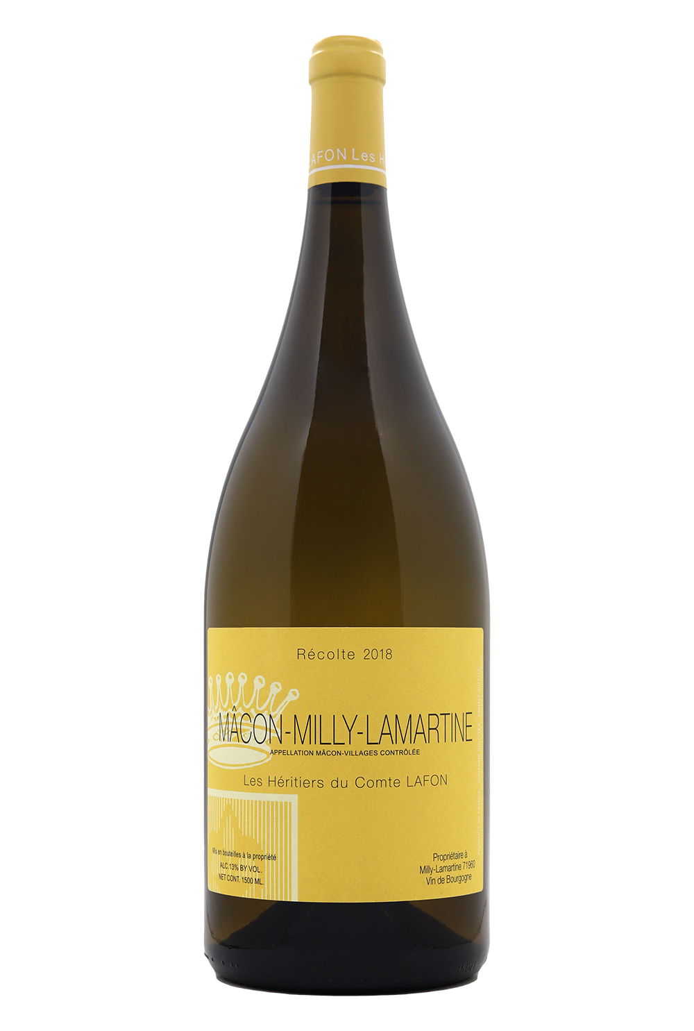 2018 Les Heritiers du Comte Lafon Macon Milly-Lamartine Magnum